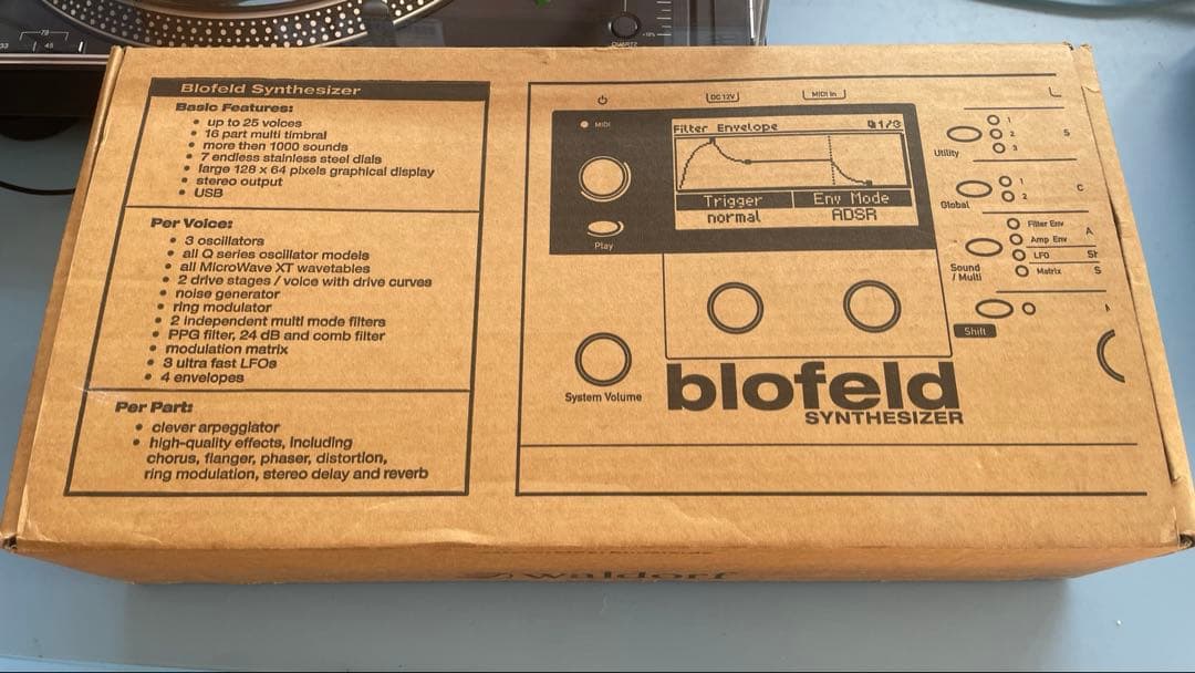 鍵盤楽器 Waldorf Blofeld Desktop + SL License