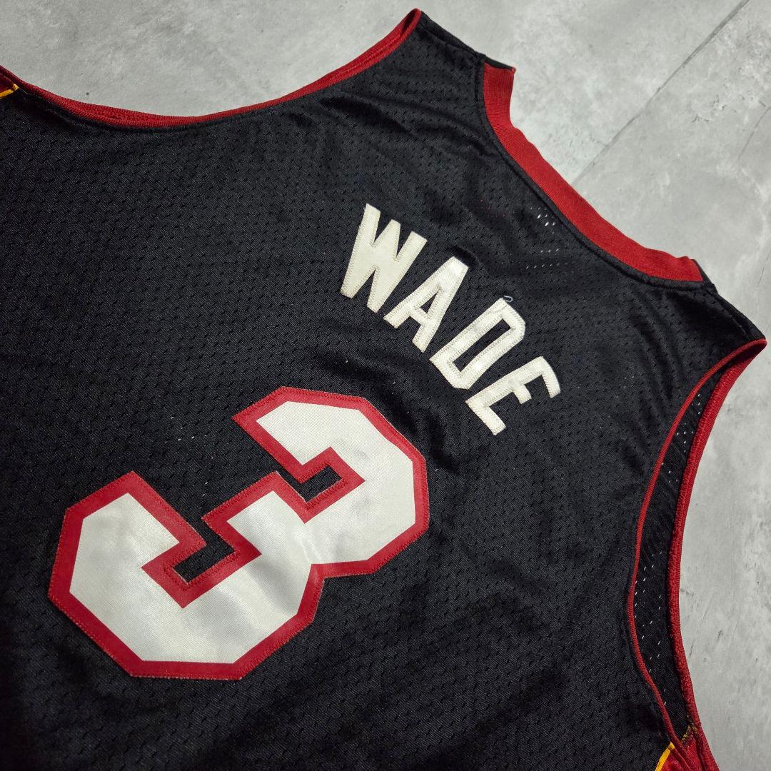 稀少 NBA Reebok ユニフォーム HEAT ウェイド Wade 2XL