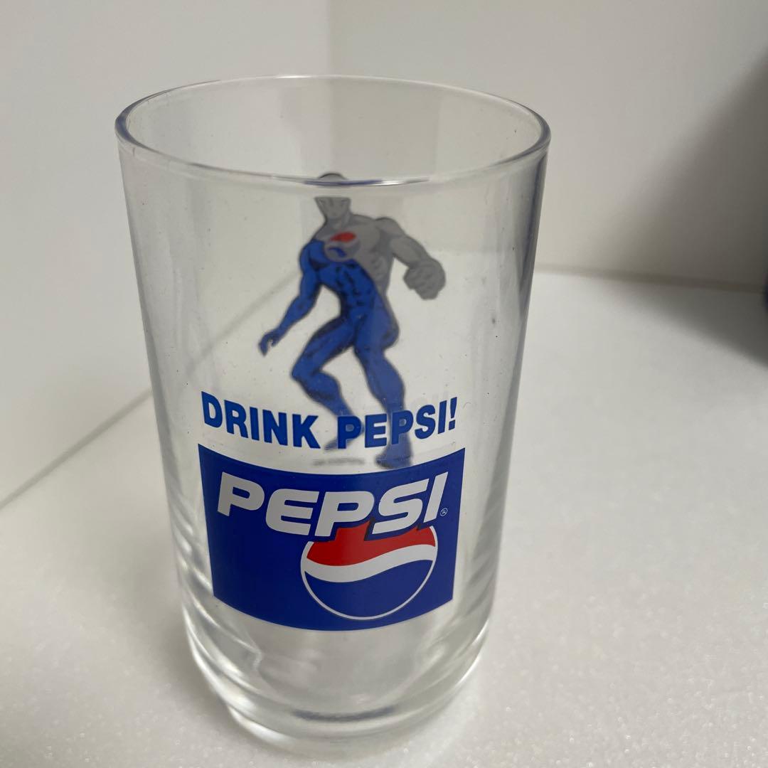 新品未使用　ペプシマン　グラス　ミニストップ　3セット　非売品