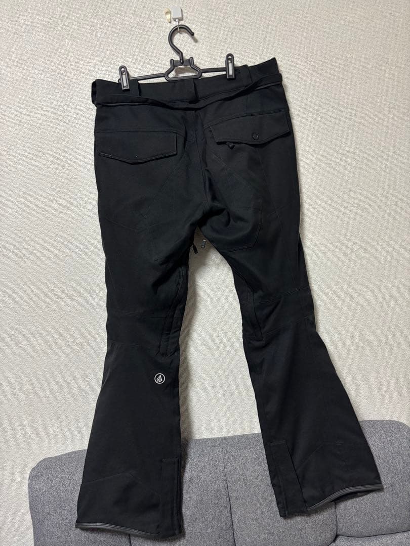 VOLCOM スノーボードウェア/上下セット/ S オレンジ/グリーン
