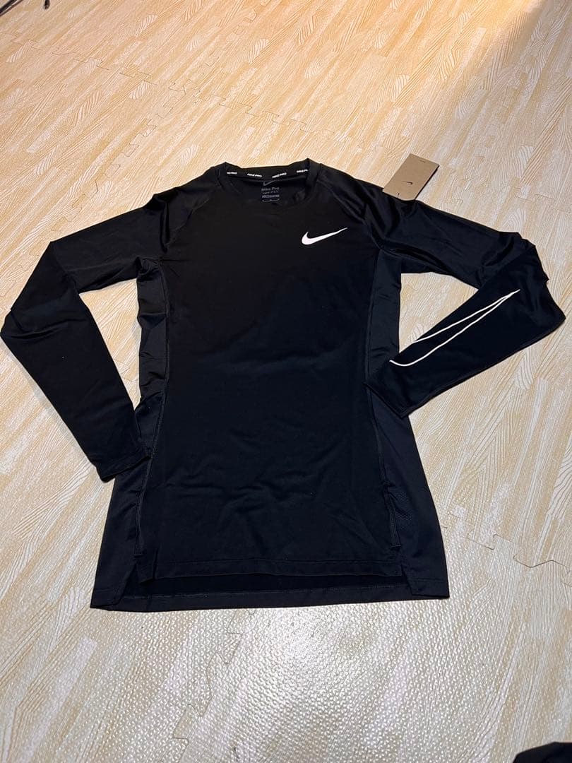 Nike Pro ブラックジャージ上下セット L