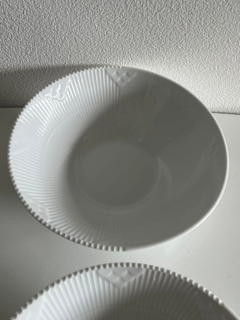 ロイヤルコペンハーゲン　ホワイトエレメンツ　ボウル