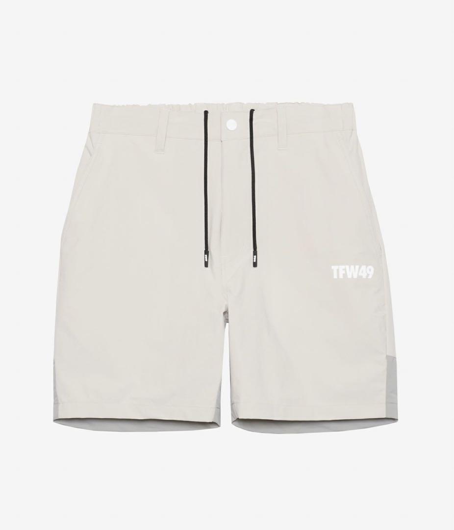 TFW49グレーショートスリーブシャツ＆ショートパンツ&キャップセットアップ