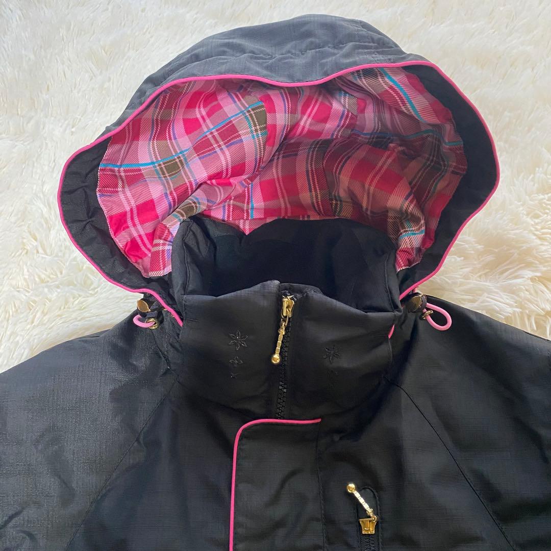 美品 DESCENTE デサント スキーウェア上下セット M チェック