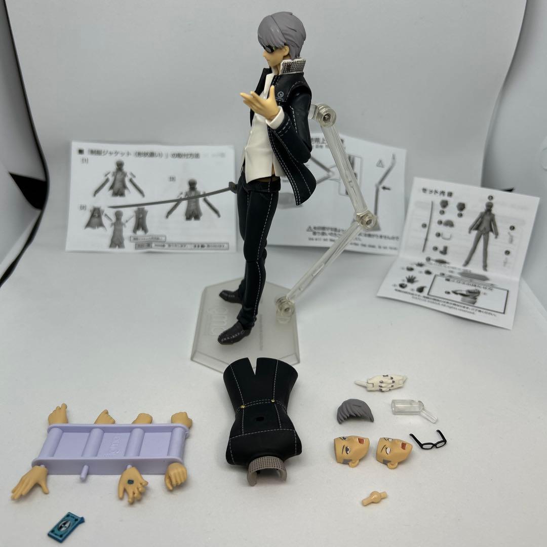 figma 鳴上悠 ペルソナ4 制服ジャケット（形状違い）付き