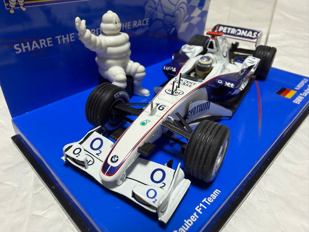 ミニチャンプス　ザウバーF1.06 ミシュランボックス　未使用　希少