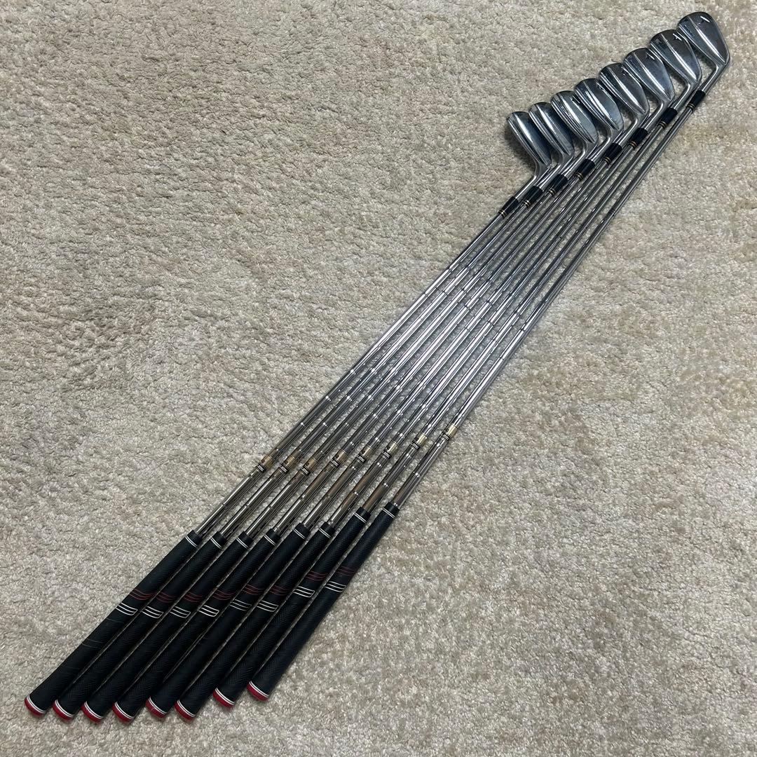 名器　ツアーステージ　X-BLADE マッスルバック　８本　アイアンセット