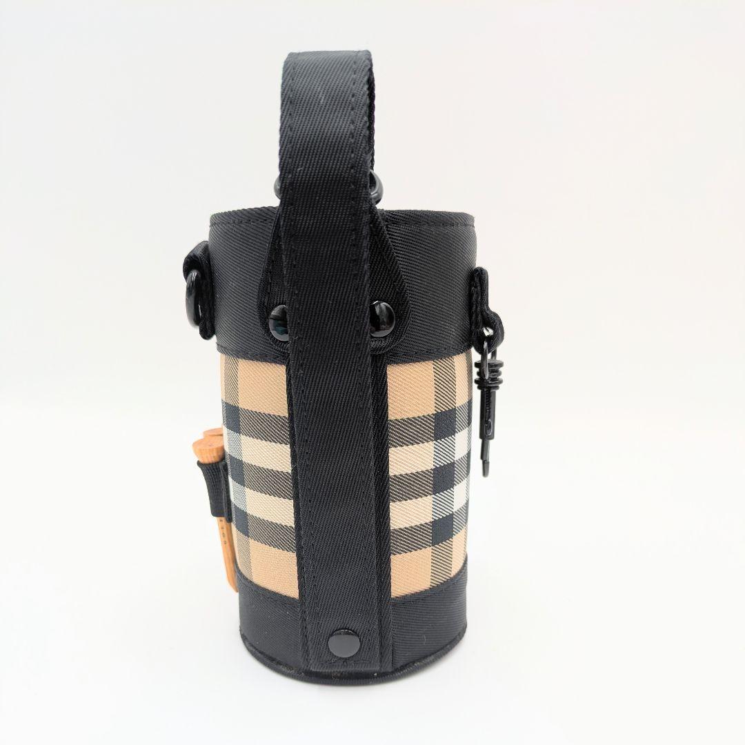 未使用品☆BURBERRY GOLF　ノバチェック　ゴルフボールケース　ティー付