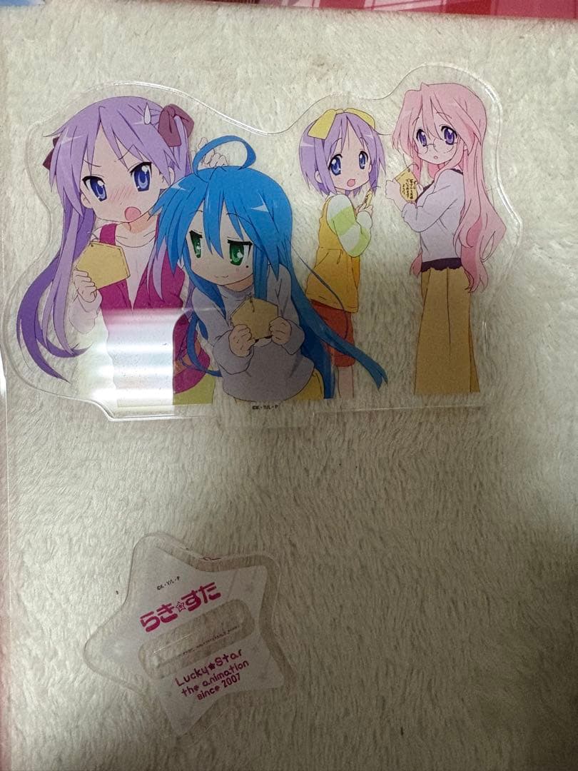 らき☆すた　グッズまとめ売り　アクスタ　クリアポスター　クリアファイル
