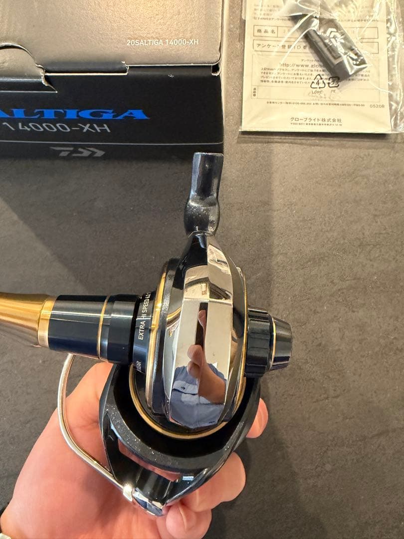 20ソルティガ SALTIGA14000XH SLP パワーハンドル スプール付