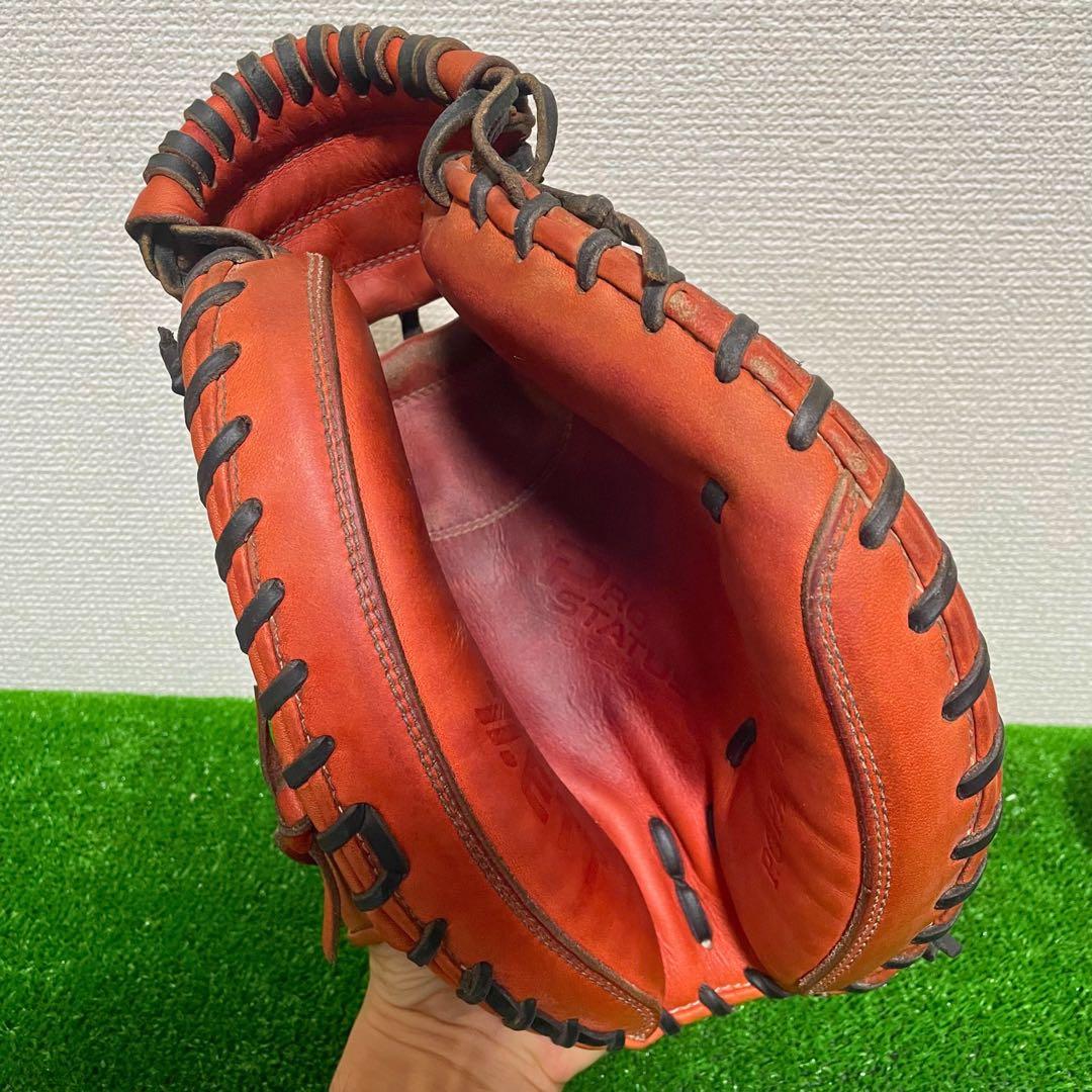 プロステイタス　硬式　キャッチャーミット　高校野球対応カラー　森友哉　横型