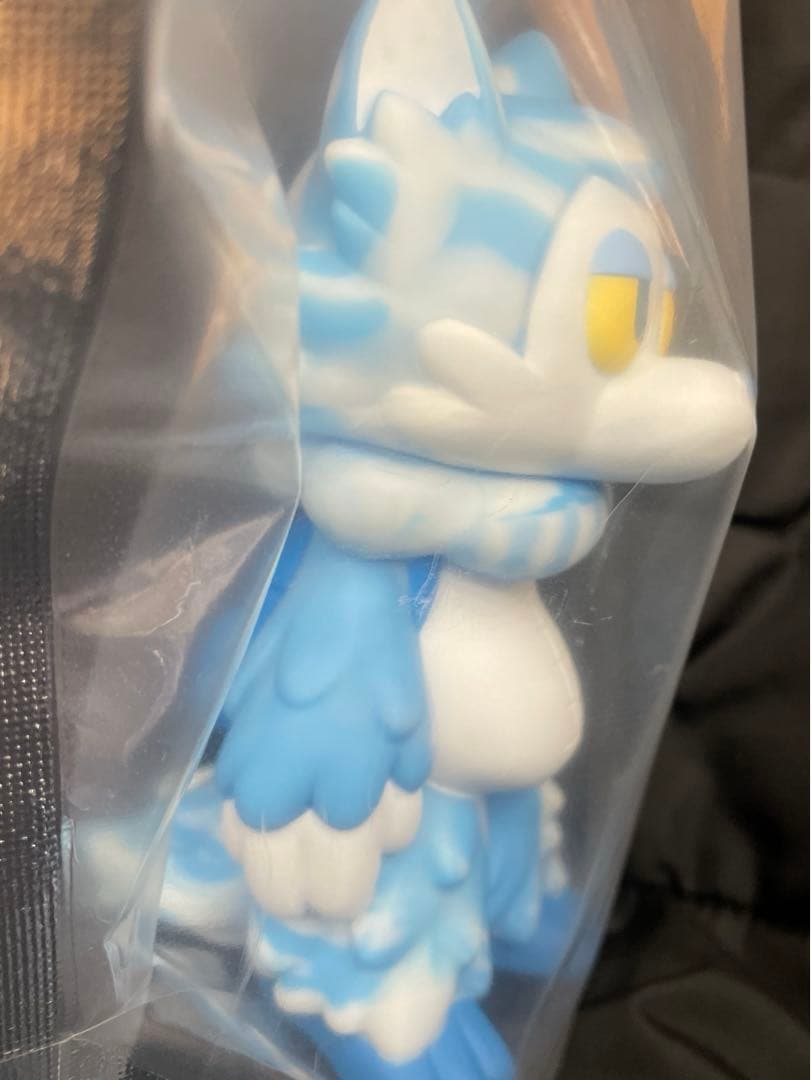 おおかみくん あらいきりこ　個展　青空　ソフビ