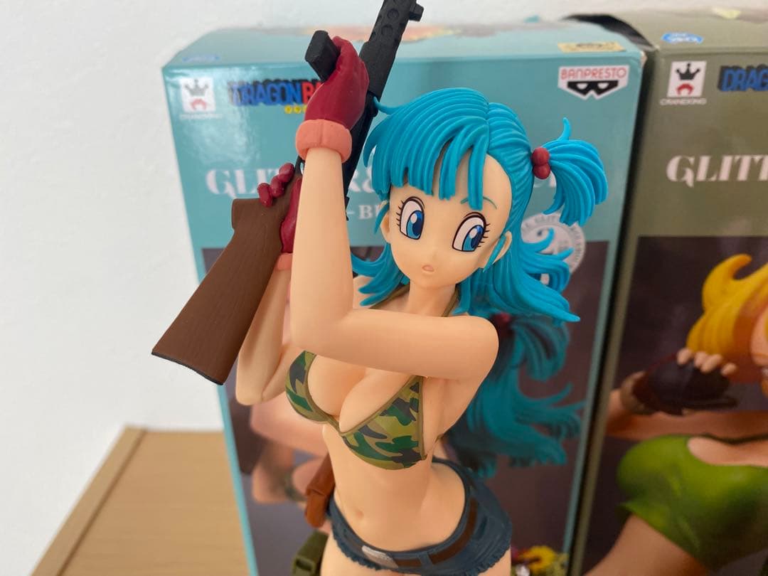 ドラゴンボール GLITTER&GLAMOURS フィギュア ブルマ ランチ