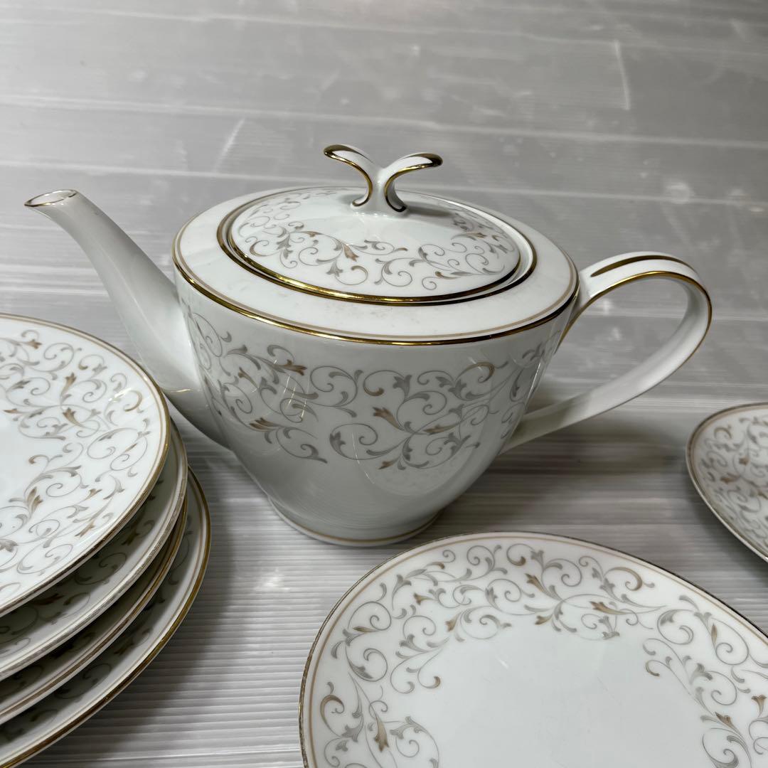 ティーポット　プレート　皿　食器　9点セット　ノリタケ　Noritake5804