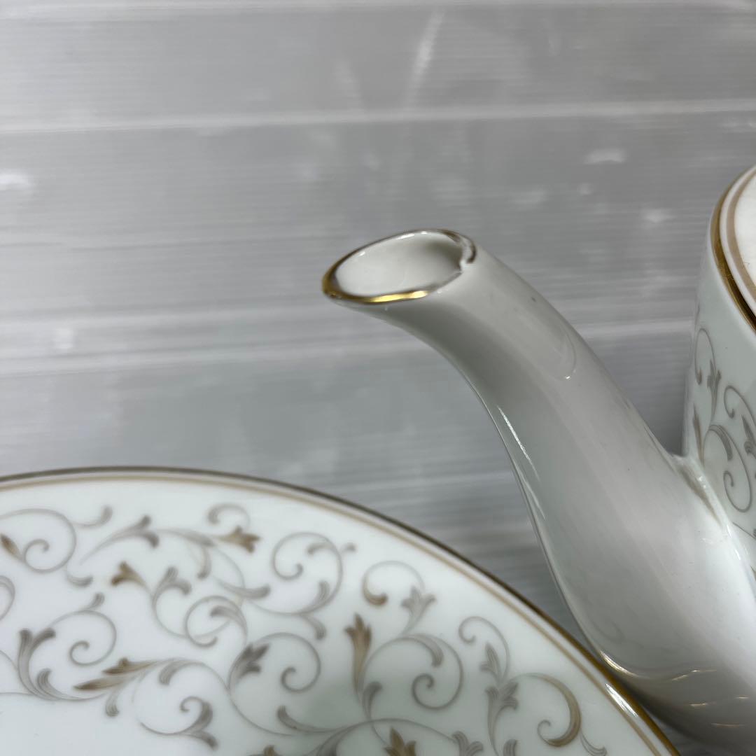 ティーポット　プレート　皿　食器　9点セット　ノリタケ　Noritake5804