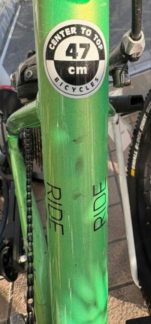 美品 MERIDA RIDE 80 アルミロードバイク グリーン Shimano