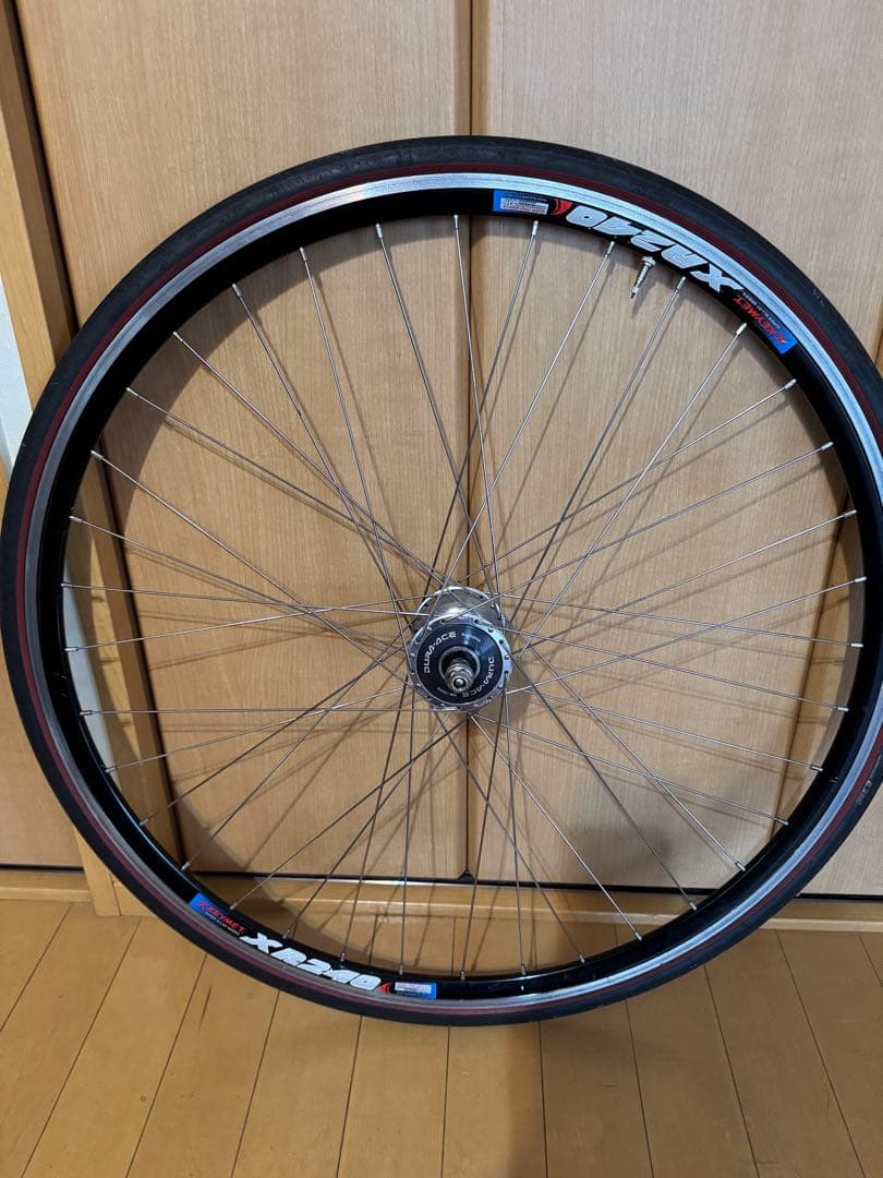 DURA ACEトラックレーサーピストレーサークリンチャタイヤホイル前後700C