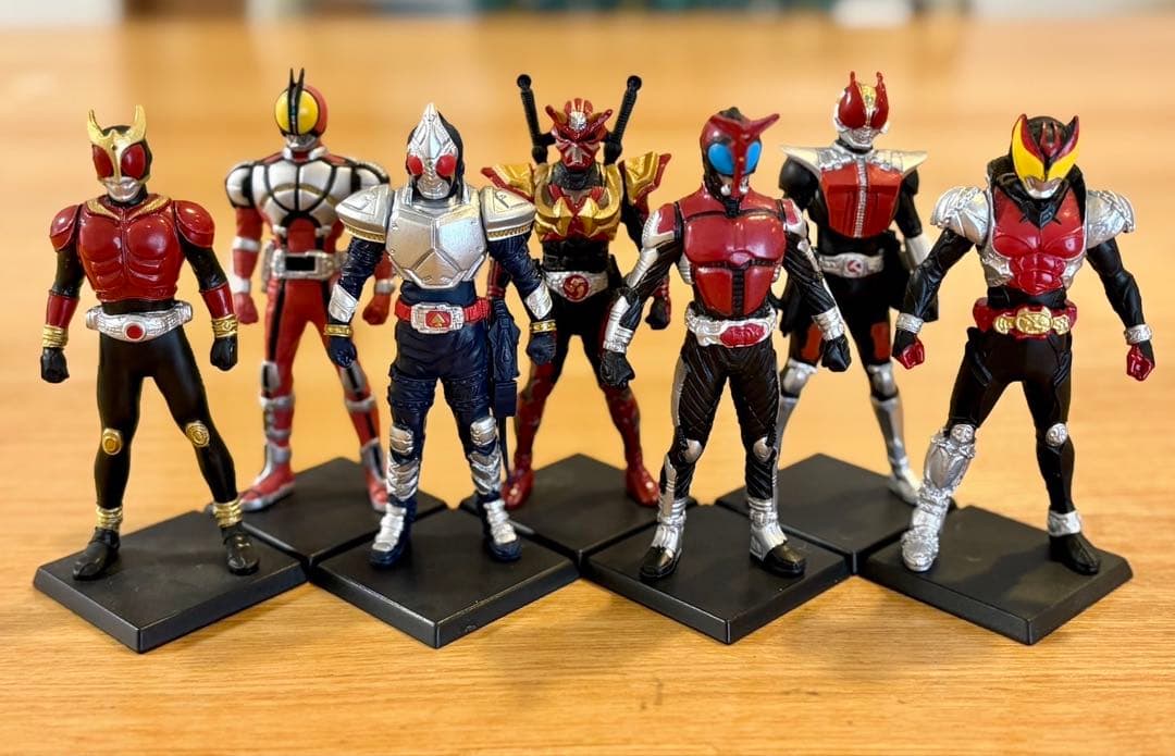 HGシリーズ仮面ライダー　7種