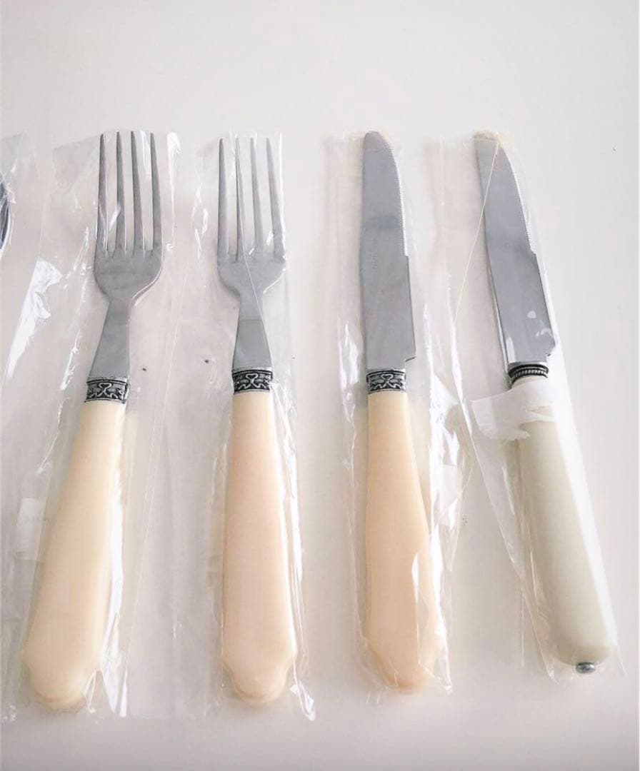 (新品) Cote Tableリボン カトラリー(10個セット)