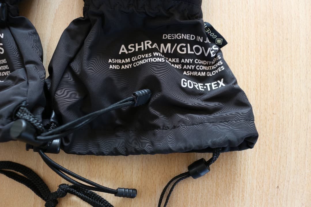 ASHRAM アシュラム スノーボード ミトン グローブ 手袋 ゴアテックス 黒