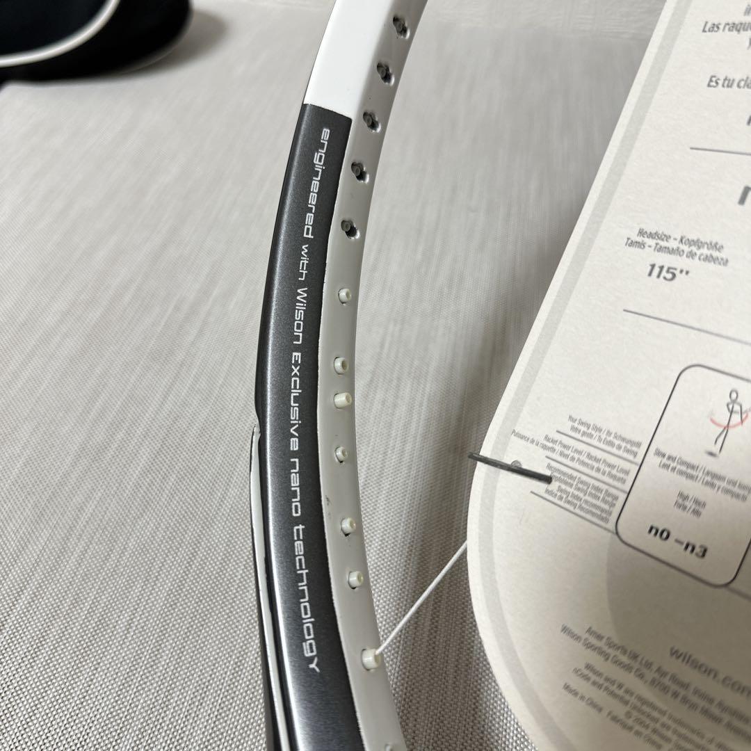 Wilson ncode n3 115 インチ　デカラケ　厚ラケ　ウィルソン