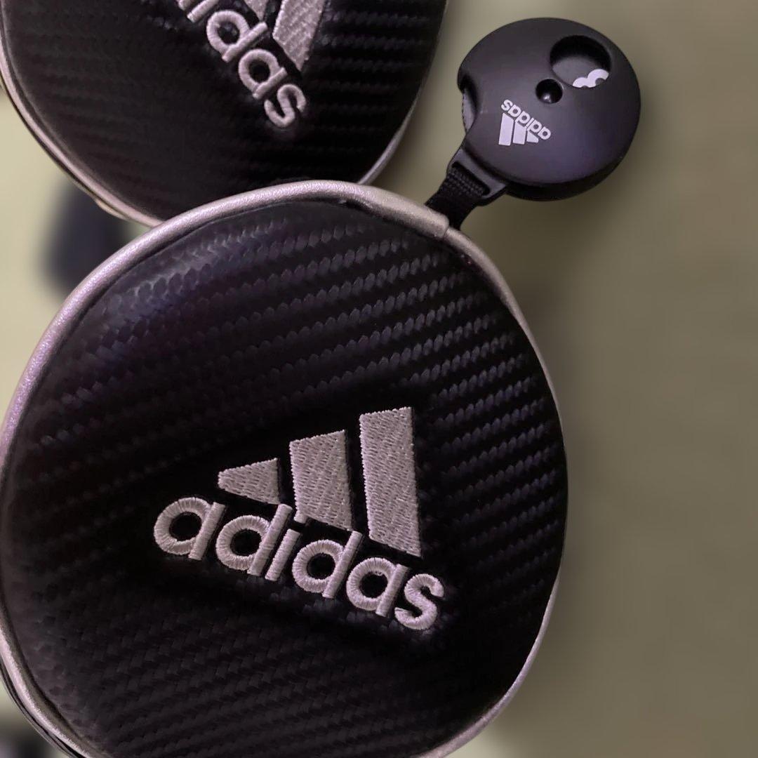 adidas ゴルフクラブヘッドカバー 4個 袋2個 合計6点セット アディダス