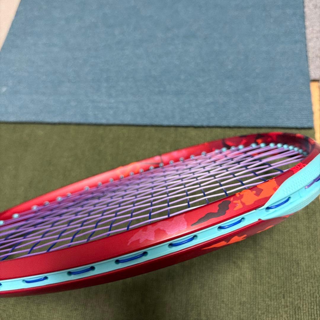 16 YONEX 軟式用テニスラケット レッドジオブレイク70s