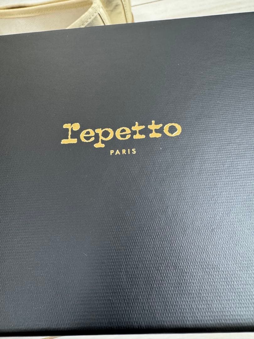 repetto ブラック バレエシューズ 38