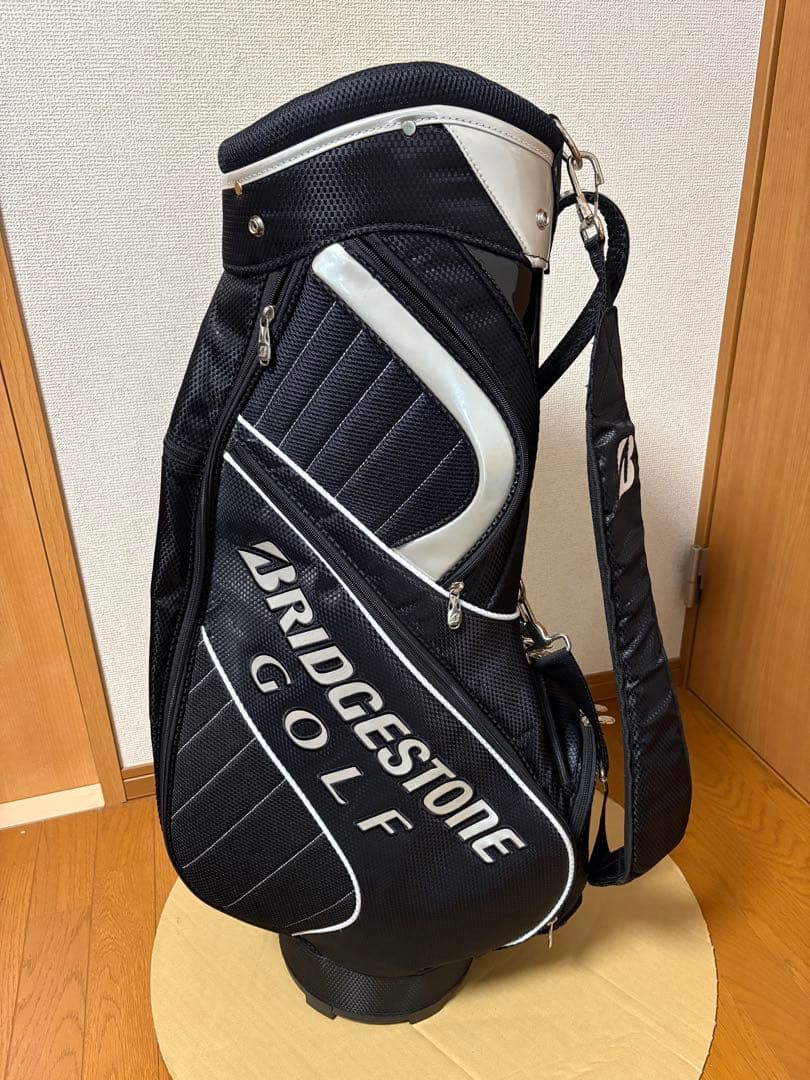 BRIDGESTONE GOLF ブラックゴルフバッグ