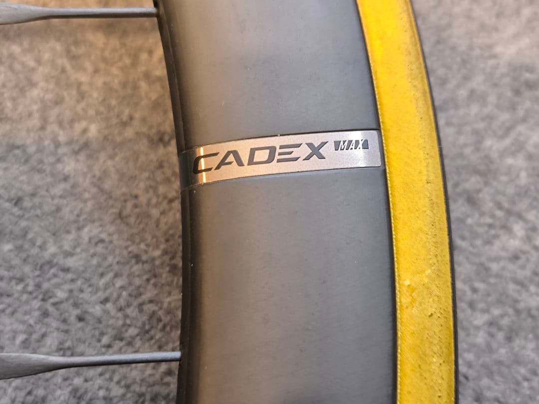 パーツ CADEX MAX40 + VELOFLEX RECORD TLR 25c