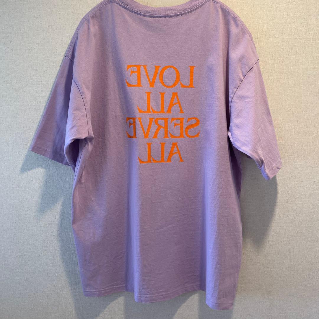 【レア】藤井風 LOVE ALL SERVE ALL Tシャツ ラベンダー L