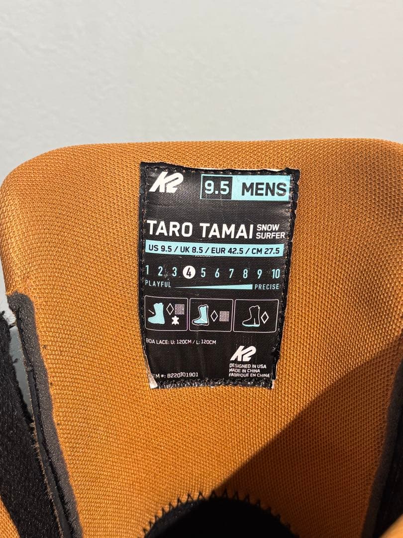 K2 TARO TAMAI 23-24モデル 27.5cm