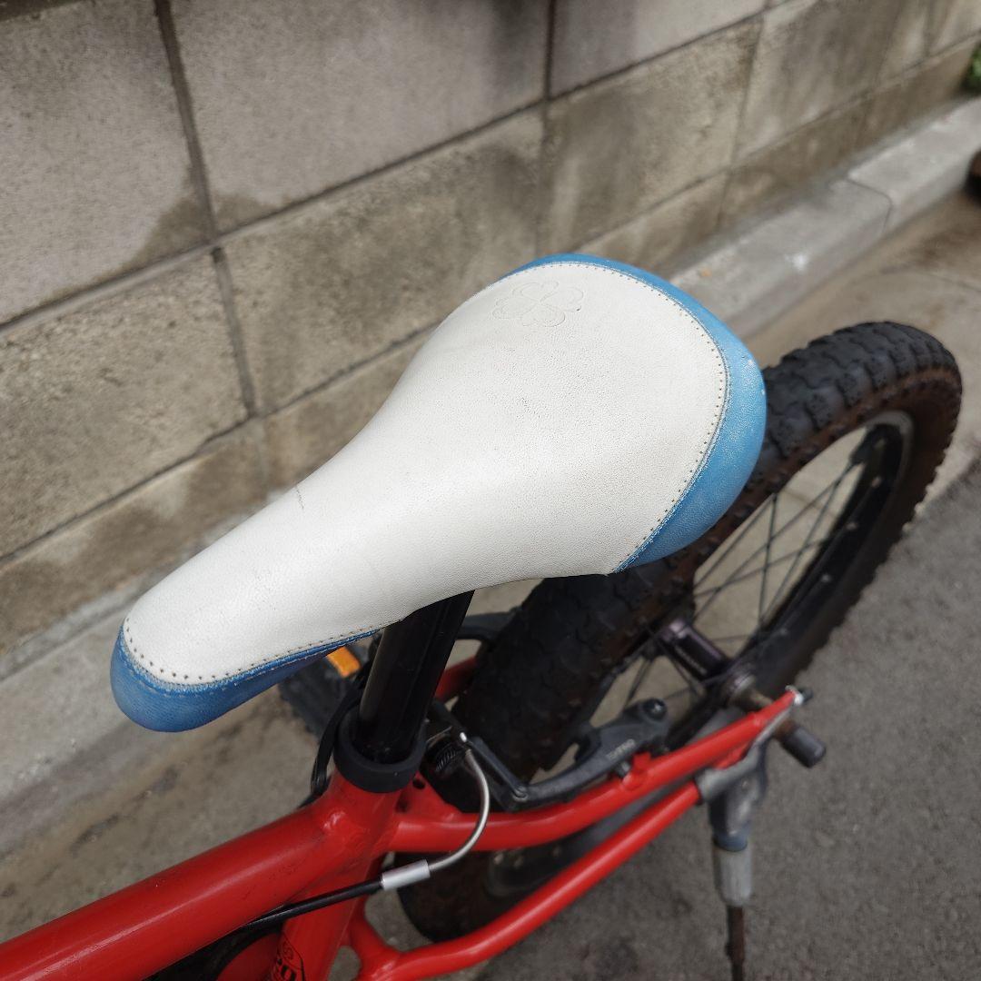 【手渡し　東京】ヨツバサイクル　20インチ　レッド