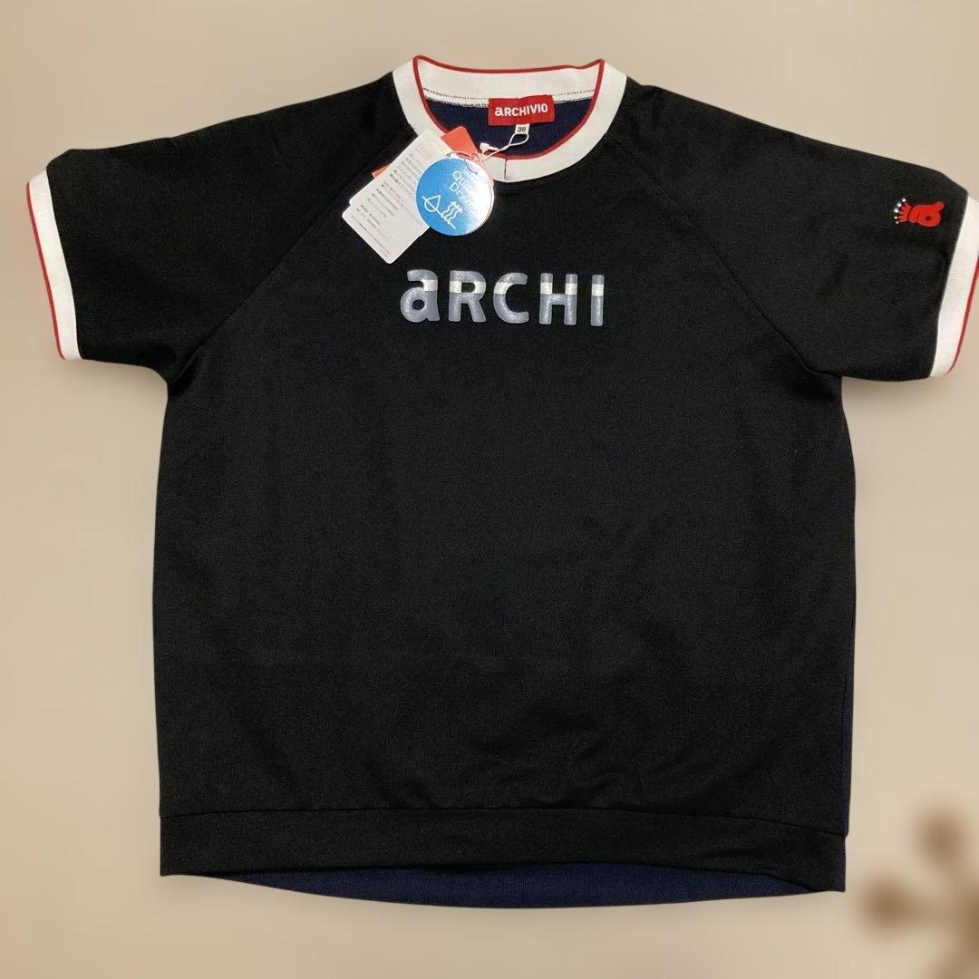 アルチビオブラック ロゴ入り Tシャツ レディース　Mサイズ