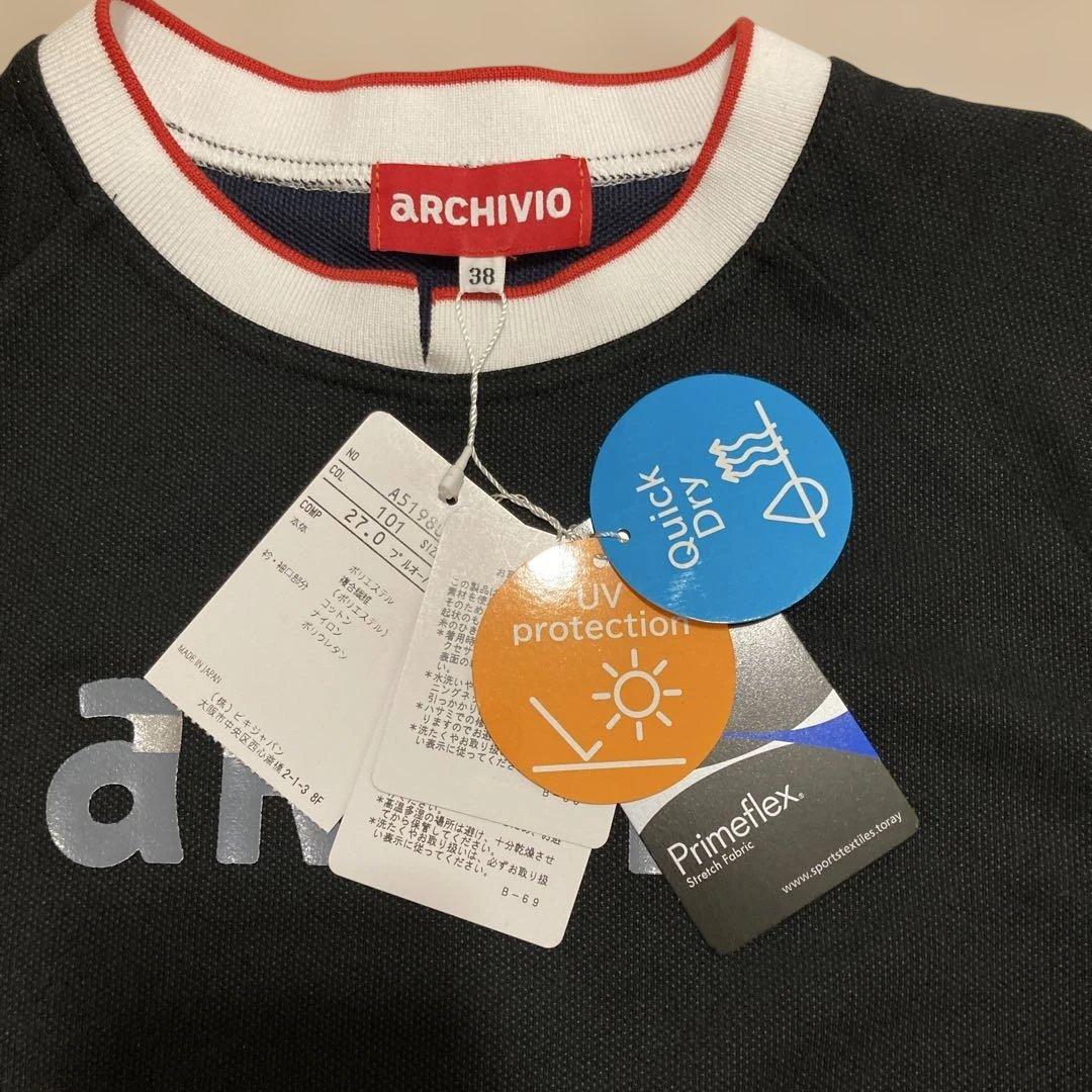 アルチビオブラック ロゴ入り Tシャツ レディース　Mサイズ