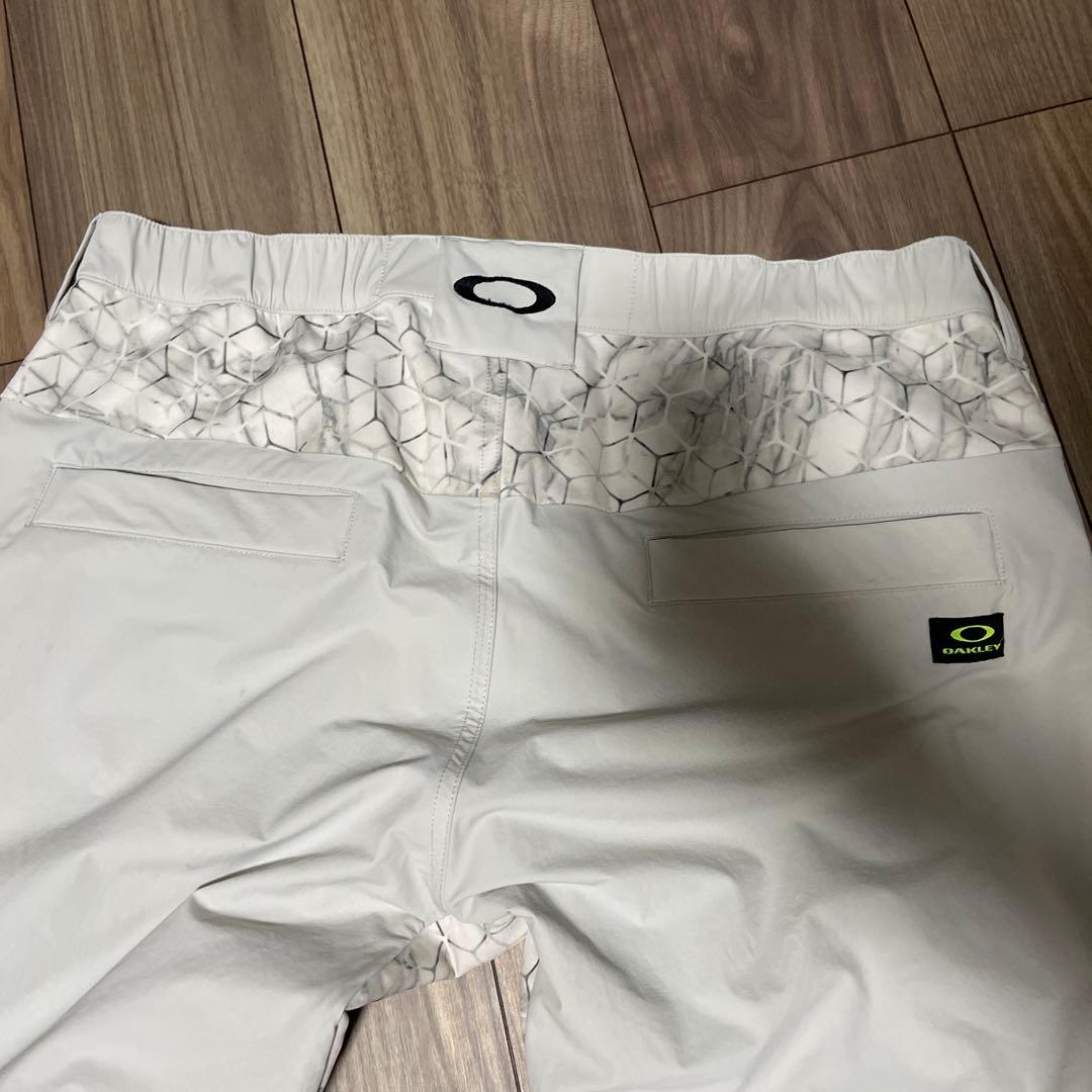 美品 OAKLEY スカル 高機能 セットアップ ゴルフウェア2XL