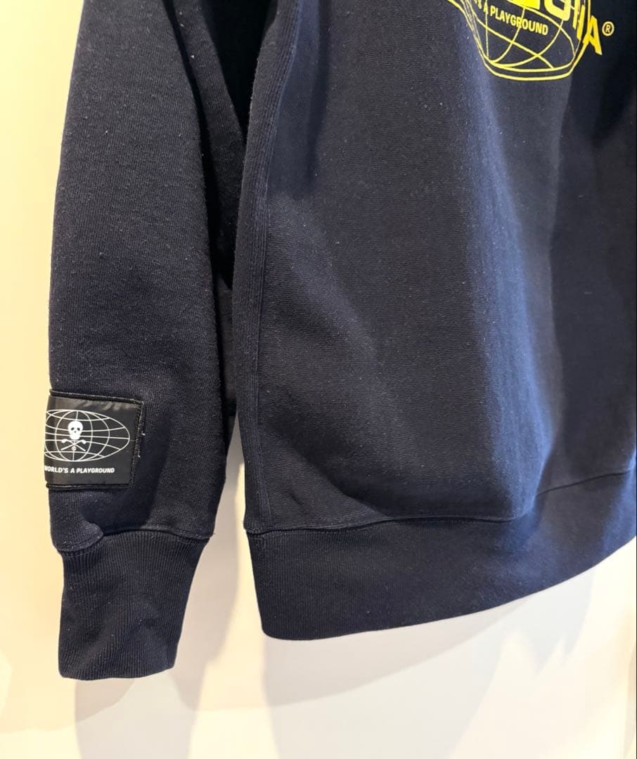美品 ★ MARK&LONA スウェット パーカー マーク&ロナ 正規品 紺