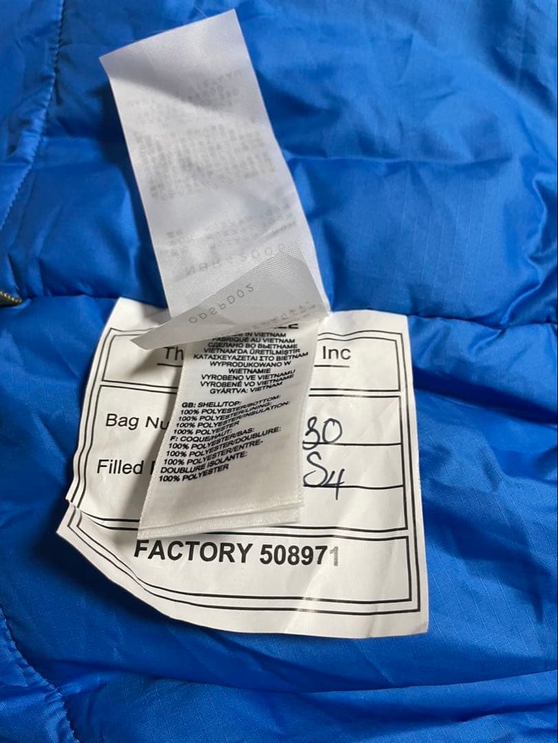 アウトドア寝具 THE NORTH FACE ECO TRAIL SYNTHETIC YOUTH