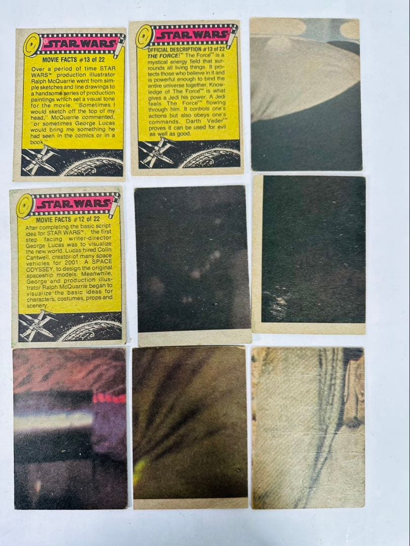 【激レア・26枚1970年代　スターウォーズ　 カード　 当時物　 Topps製