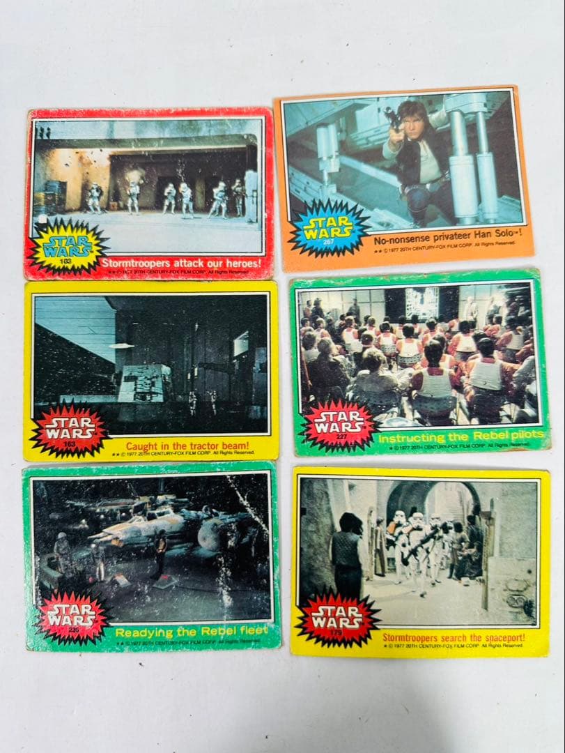 【激レア・26枚1970年代　スターウォーズ　 カード　 当時物　 Topps製