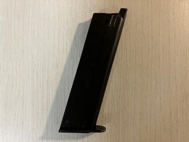 マルゼン　ワルサーP38　 ブラックメタル　ガスブローバック・ガスガン