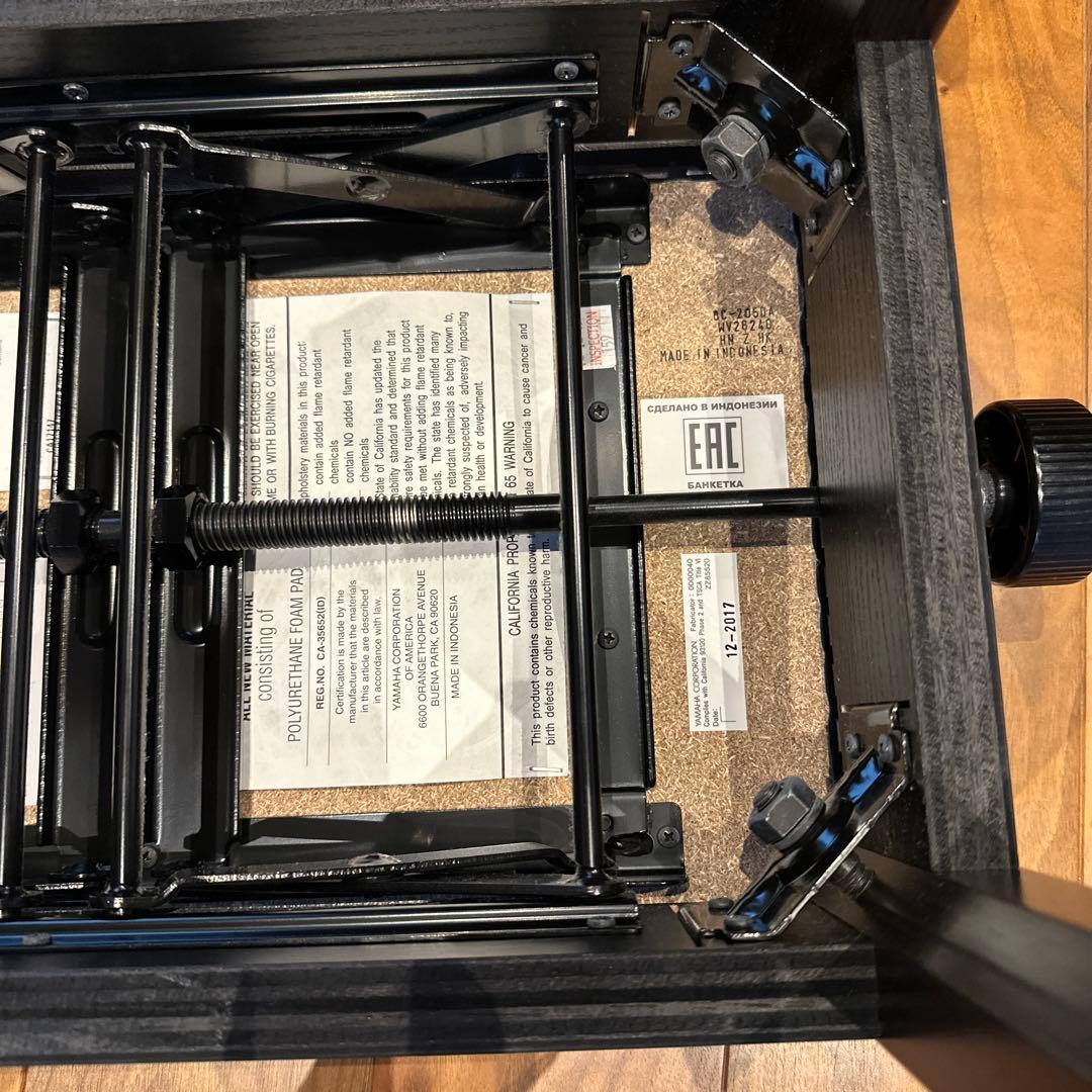 【同時購入専用】YAMAHA ピアノ 高低自在椅子