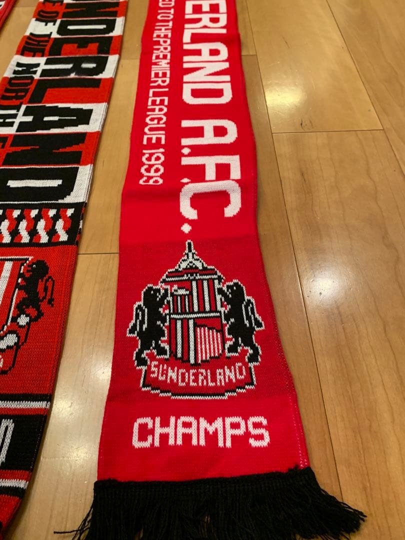 【最終値下げ】サンダーランドAFC スカーフ 3点セット