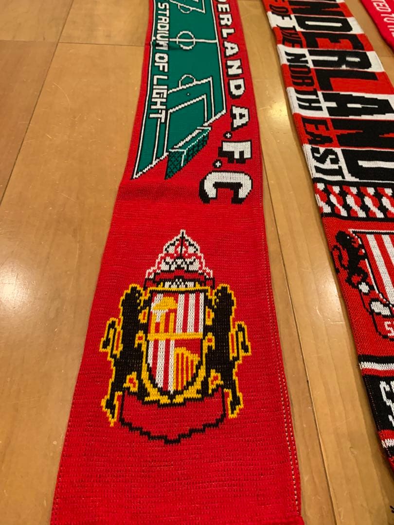 【最終値下げ】サンダーランドAFC スカーフ 3点セット