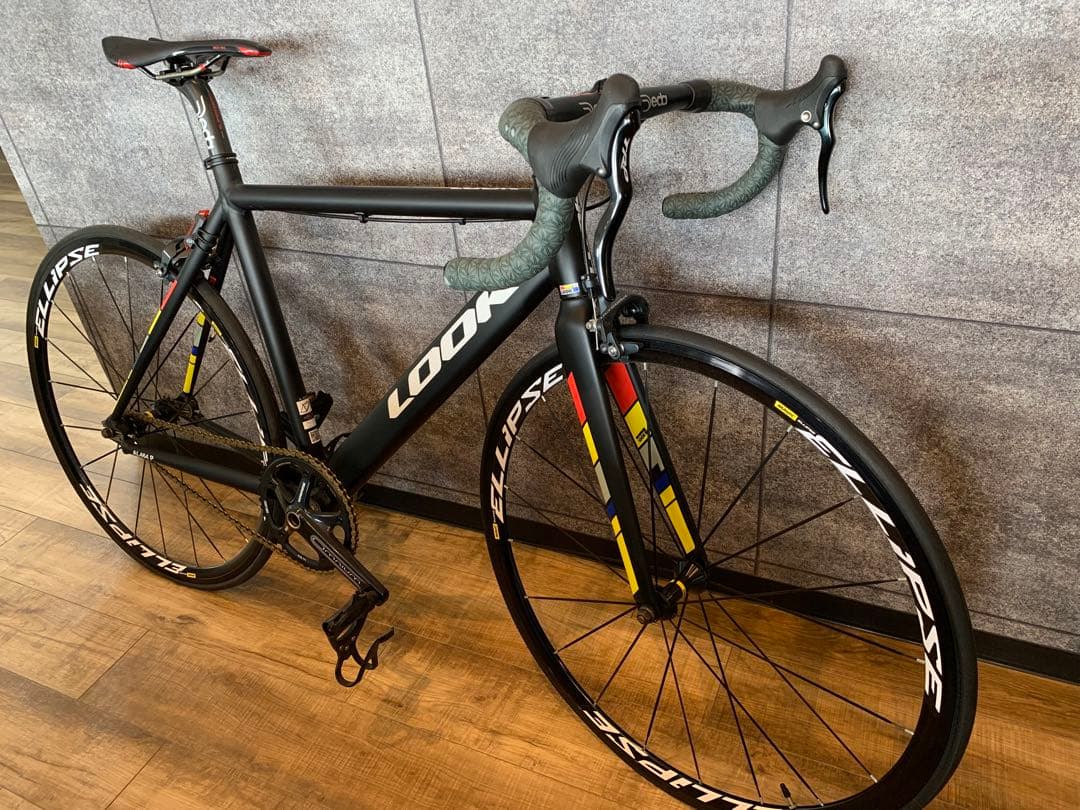 LOOK ピスト　ホイール　エリプス　完成車