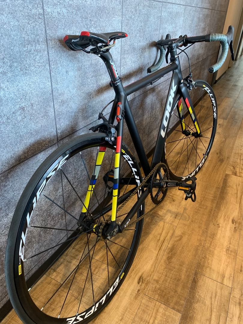 LOOK ピスト　ホイール　エリプス　完成車