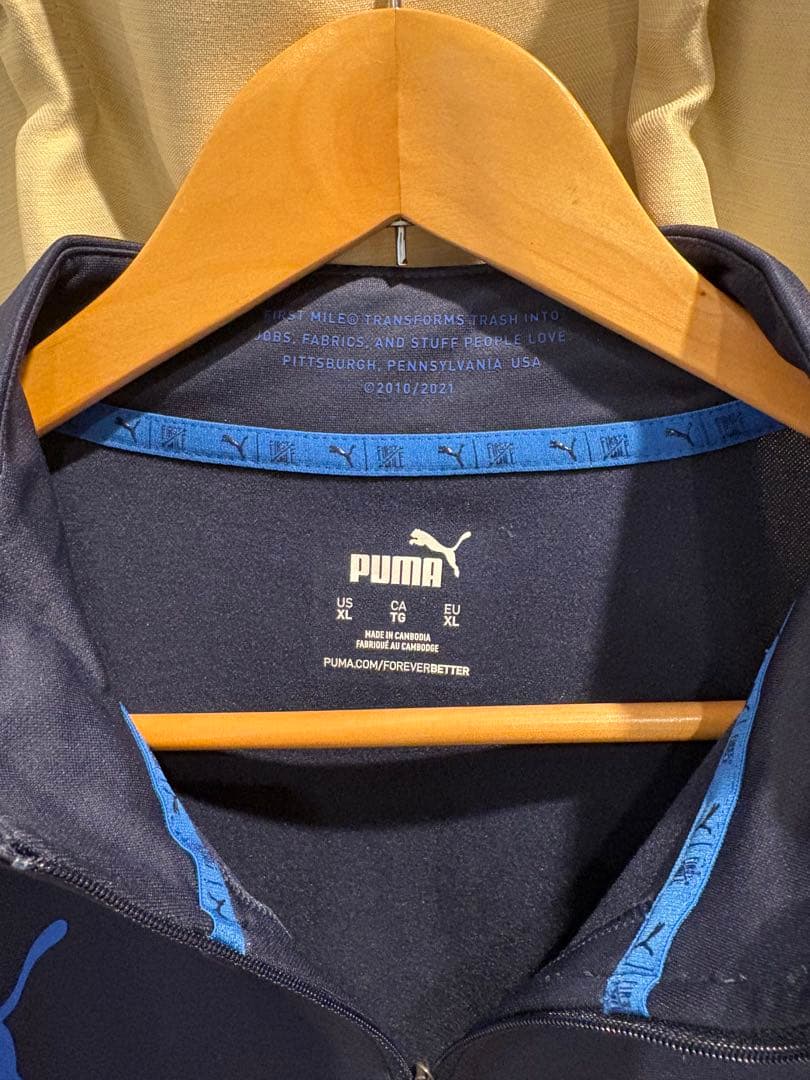 イタリア代表 支給品 ハーフジップトレーニング　XL