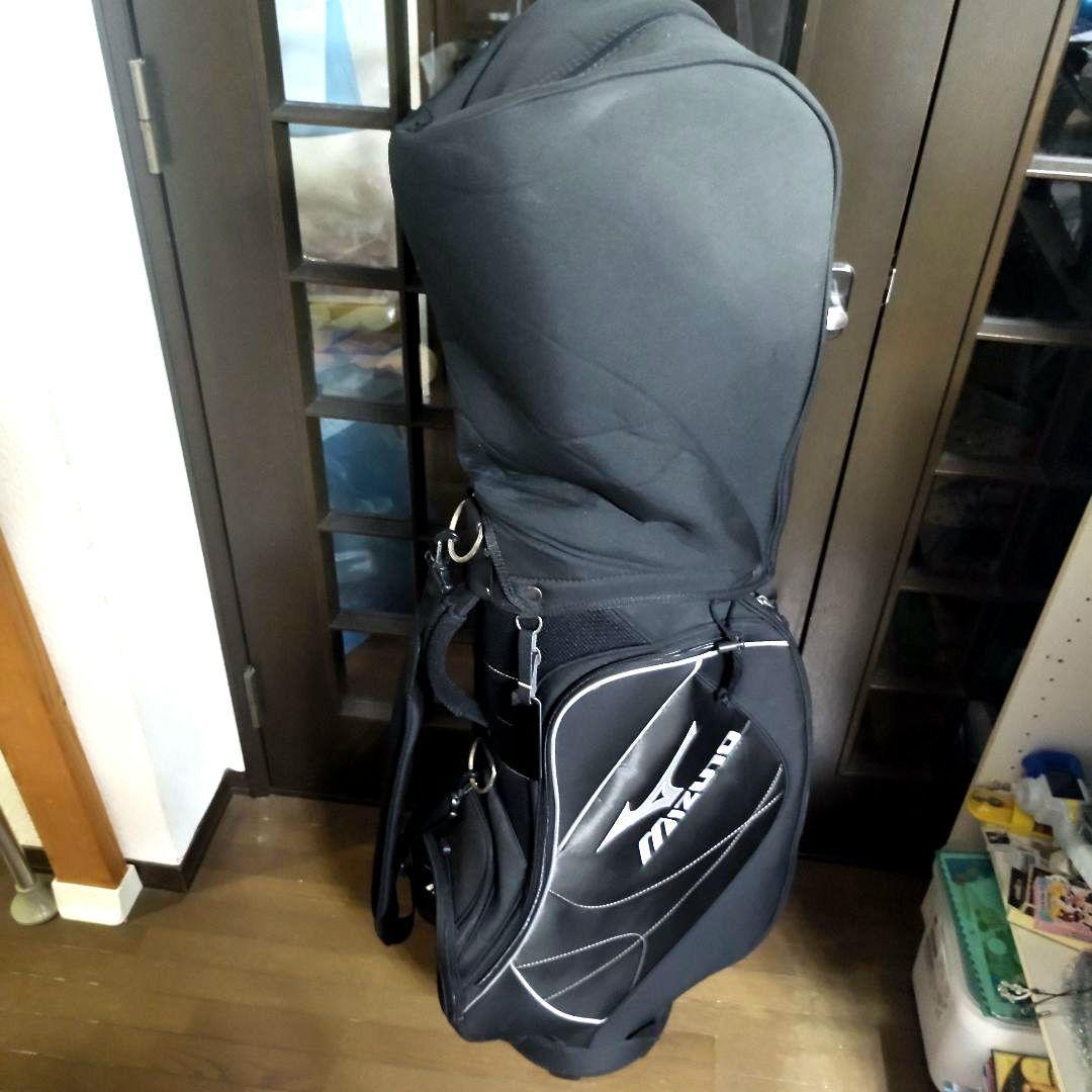 【niko】MIZUNO 　キャディーバッグ　ゴルフバッグ セット 初心者