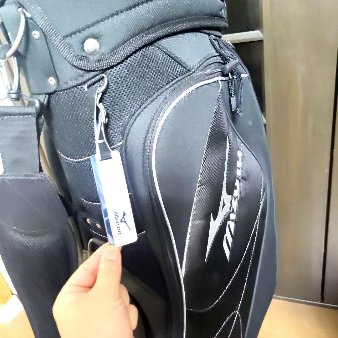 【niko】MIZUNO 　キャディーバッグ　ゴルフバッグ セット 初心者