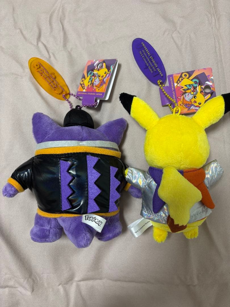USJ ポケモン ゲンガー ピカチュウ ぬいぐるみキーチェーン